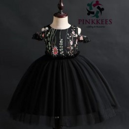 Ese Fancy Sleeve Dress - *Black